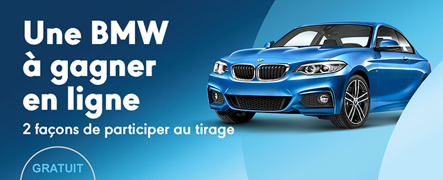 Une BMW à gagner, lotoquebec.com