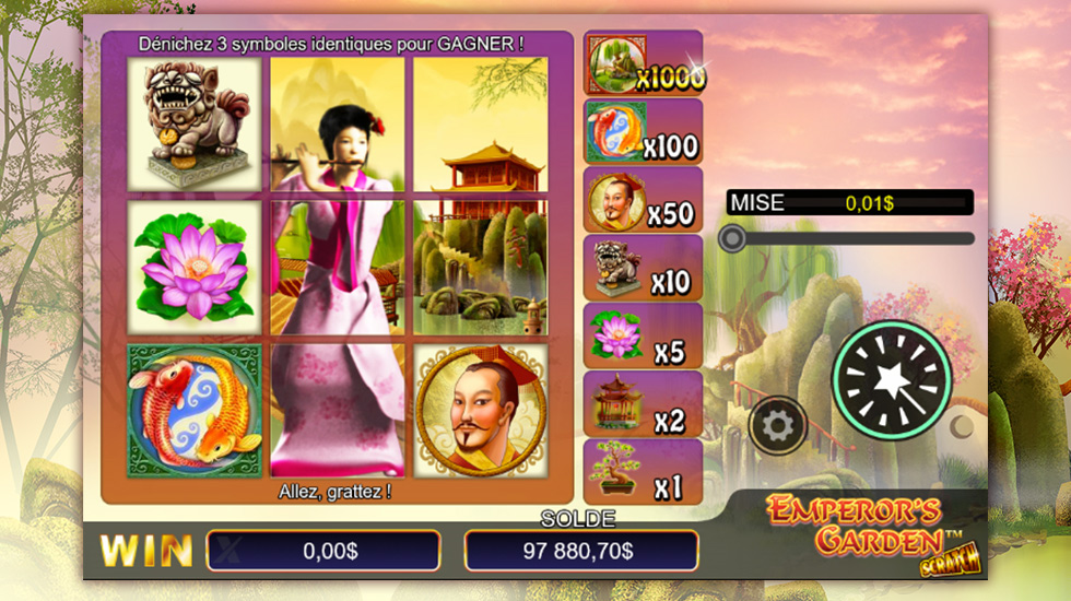 Emperor’s Garden Scratch™