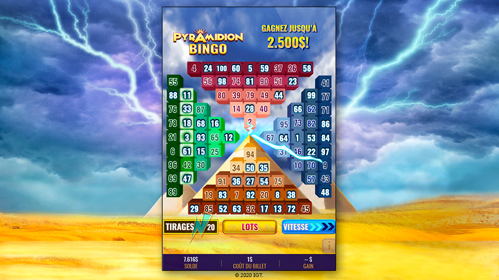 Pyramidion Bingo