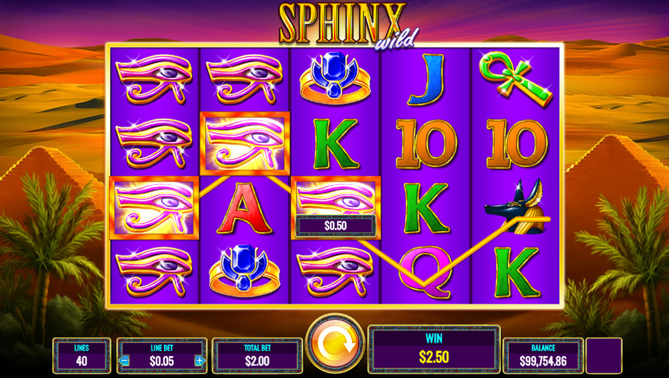 Sphinx slots free online